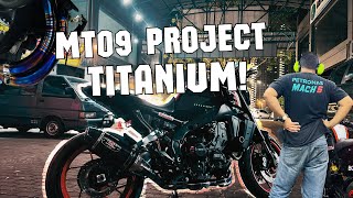 MT09 PROJEK TITANIUM! BIRU UNGU SYAHDU! | Yamaha MT09 2021 Motovlogger Malaysia