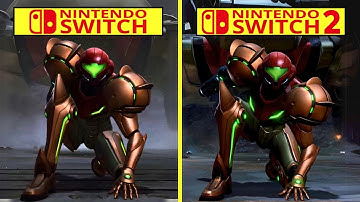 Metroid Prime 4 Nintendo Switch 2 vs Switch Early Graphics Comparison