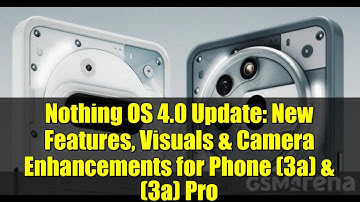 Nothing OS 4.0 Update: New Features, Visuals & Camera Enhancements for Phone (3a) & (3a) Pro