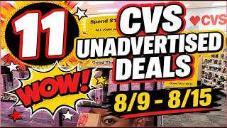 CVS UNADVERTISED DEALS (8/9 - 8/15)