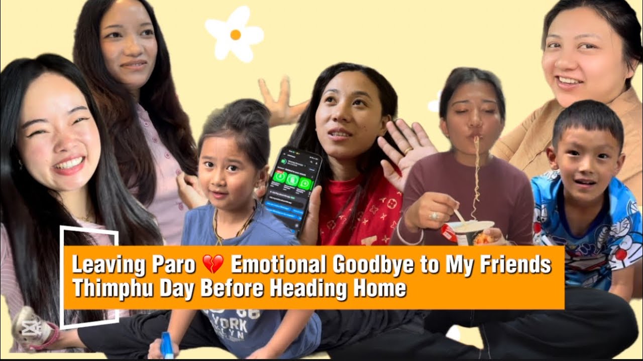 Leaving Paro Emotional goodbye to 