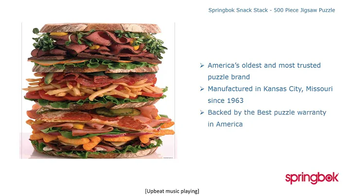 Snack Stack 500 Piece Jigsaw Puzzle | Springbok-Puzzles.com