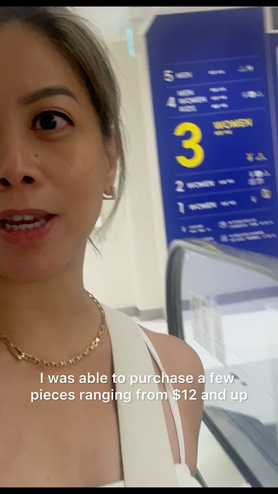 GU versus Uniqlo? #travel #travelvlog #youtubeshorts #letsgo #getlost #japan #shoppersguide