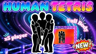 HUMAN TETRIS x3 player | Nobody Fits Alone 💫 | Immersive Interactive Warm-Up #2 screenshot 3