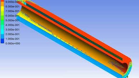 melting of Phase change matterial using ansys
