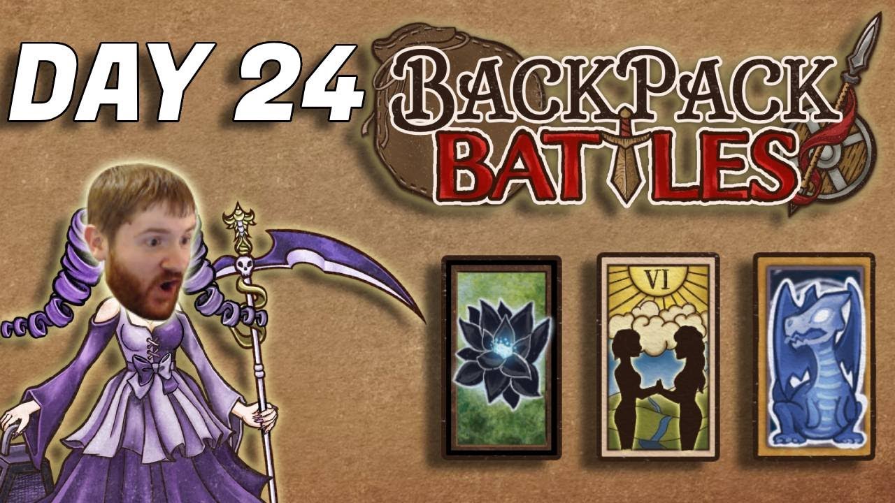 Hitting Diamond With Card Builds! (Day 24) | Backpack Battles Gameplay