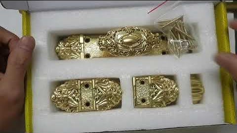 ❤ CHỐT CREMONE  CHẤT LIỆU ĐỒNG THAU LUXURY LOCK !!! #khoacuacapcapluxury#khoacua#khoacuago