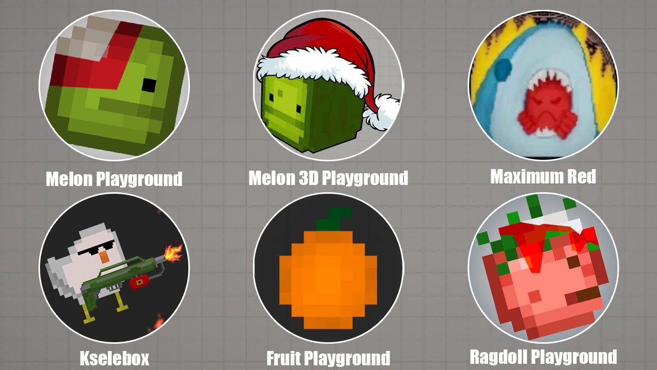 NEW 3D MELON PLAYGROUND - COLLAB MELON PLAYGROUND WITH GOREBOX 