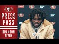 Brandon Aiyuk Reviews First 100-yard NFL Game | 49ers