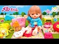 メルちゃん えんそくセット お弁当 幼稚園 / Mell-chan Doll Kindergarten Field Trip