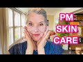 ANTI-AGING PM SKIN CARE ROUTINE OVER 60 | SPRING UPDATE | RetinA, Curology, Antioxidants, Peptides