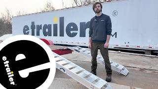 etrailer RapidRamps Bolt-On Trailer Ramps Step-By-Step Install - Utility Trailer