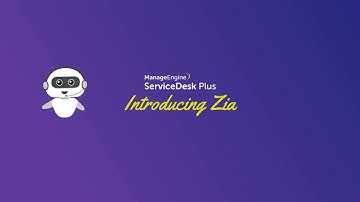 Zia in ServiceDesk Plus: Request approvals through simple conversational messages