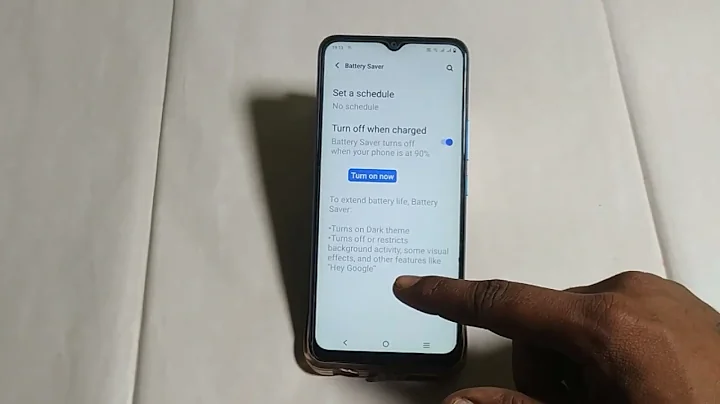 Vivo y16 battery saver mode on off kaise kare ,how to turn on off battery saver mode Vivo y16