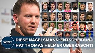NEUER ZURÜCK IM TOR: Fußball WM 2026 ‒ Nagelsmanns Kader mit einigen Überraschungen