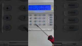 DSC NEO HSM2300 power supply tamper trouble clear