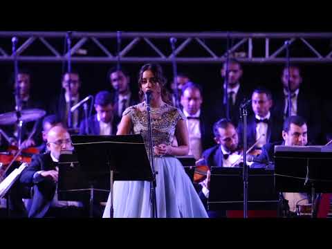 Balqees - O Sole Mio (Live in Cairo) | (بلقيس تغني اوبرا إيطالي (حفل الصوت والضوء