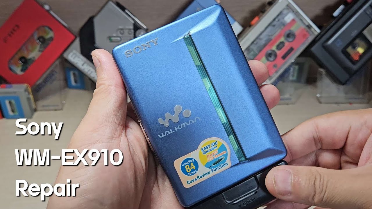 【希少】SONY WALKMAN WM-EX910 青 ブルー　本体　イヤホン Sony WM-EX910 ▷ Walkman.land