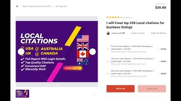 Boost Local SEO with 250 High-Quality Business Citations | Xp Freelancer
