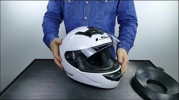 LS2 Rookie FF352 - How to change visor