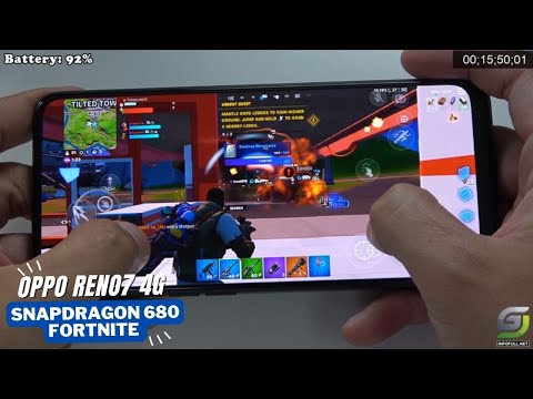 Oppo Reno7 4G Fortnite Gameplay