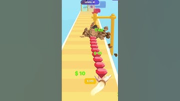 Cha Cha Cha!! Gem Stack -- Run level 41 #shorts #funnygameplay #youtubeshorts