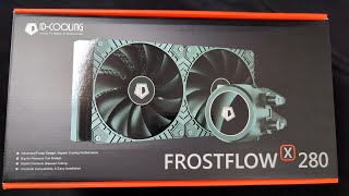 Unboxing ID Cooling FROSTFLOW X 280 CPU Water Cooler