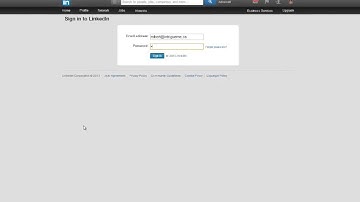 Posting a job to linkedin