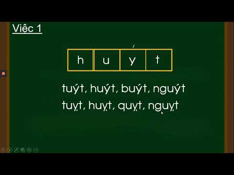 Video TIẾNG VIỆT LỚP 1 - VẦN UYN, UYT - GV BÙI THỊ HƯƠNG... - youtube