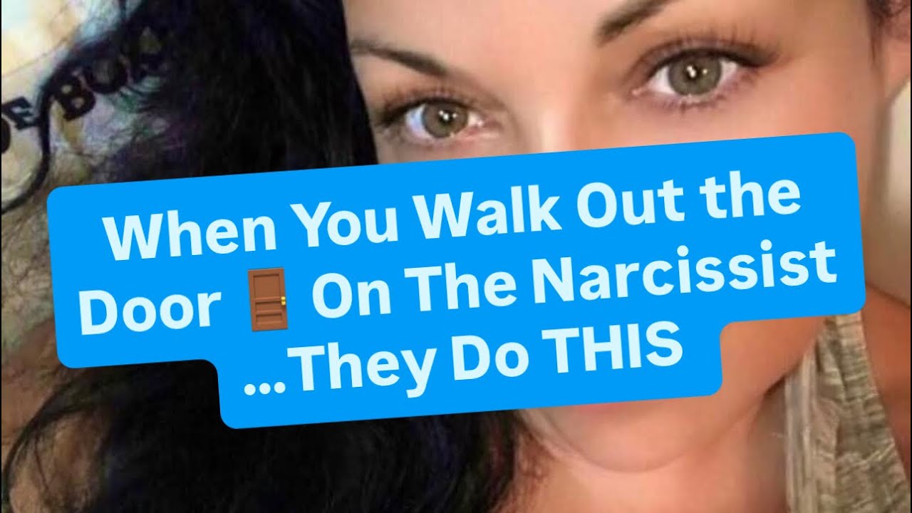 Когда вы выходите за дверь 🚪 к нарциссу… они делают ВОТ ЭТО.