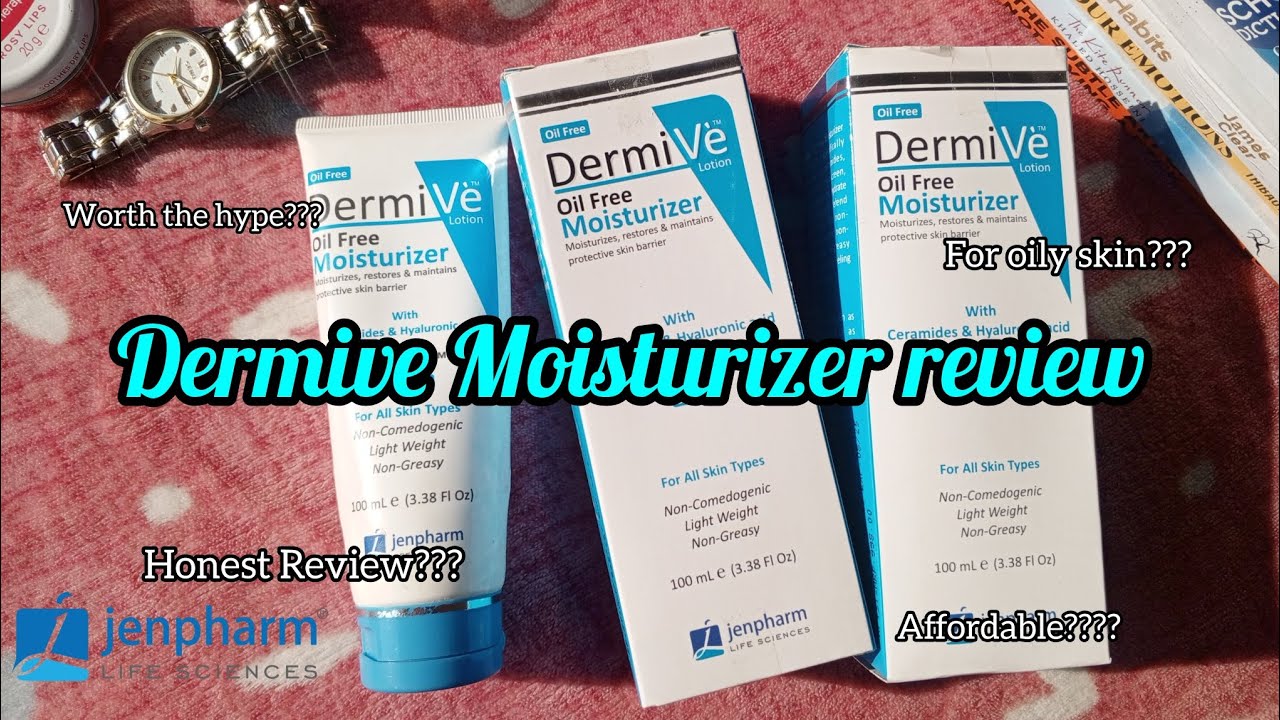 Dermive oil free Moisturizer | Honest Review