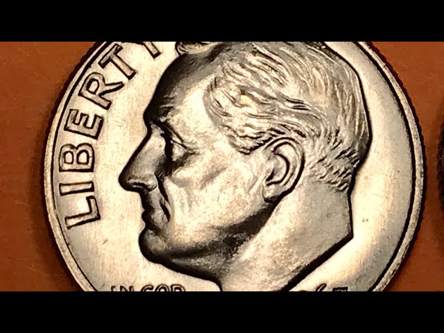 No Mint Mark US 1967 Dimes - United States Roosevelt 10 Cent Coins