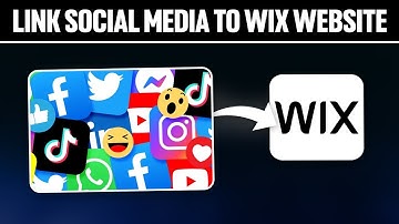 How To Link Social Media To Wix Website 2025! (Full Tutorial)