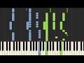 Liberated gardian   shadow of the colossus advanced difficulty  piano tutorial for synthesia