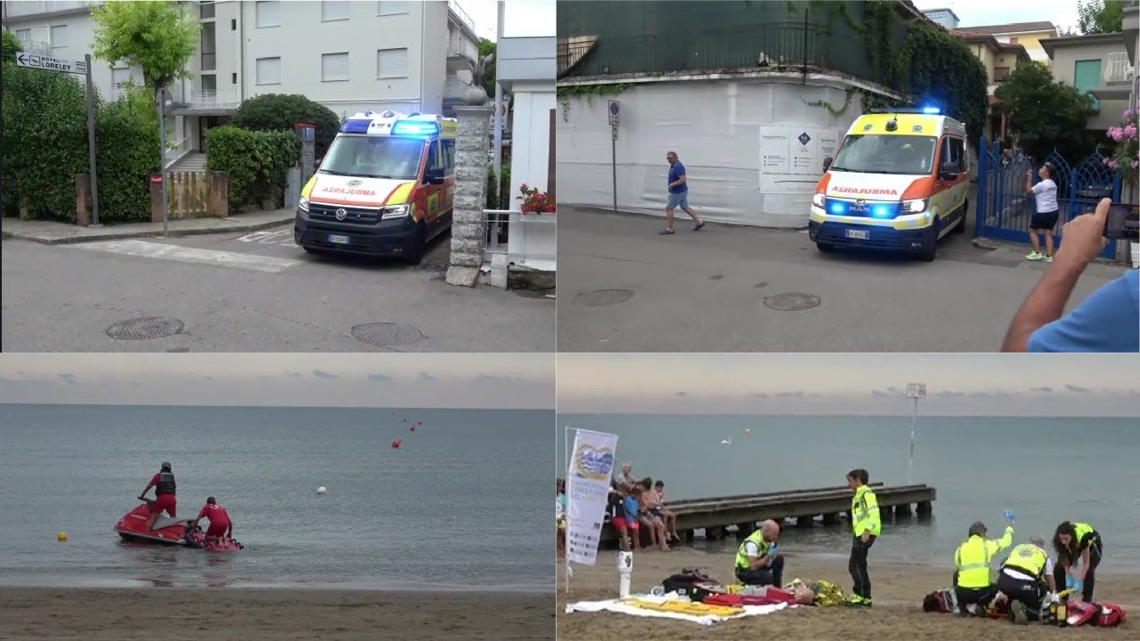 [JESOLO HEALTH AND RESCUE DAY] Simulazione di Salvataggio in mare - Sea Rescue Simulation
