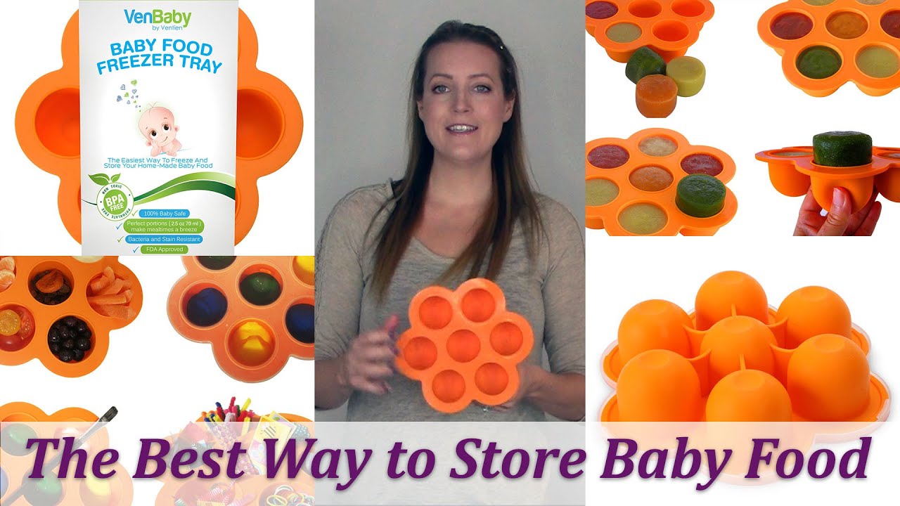 VenBaby Baby Food Freezer Tray Review! Allison's Journey YouTube