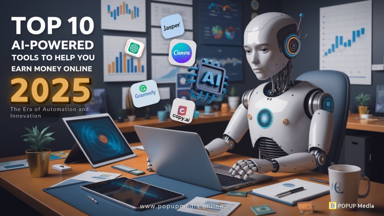 Top 10 AI-Powered Tools to Help You Earn Money Online in 2025 #AI # ...