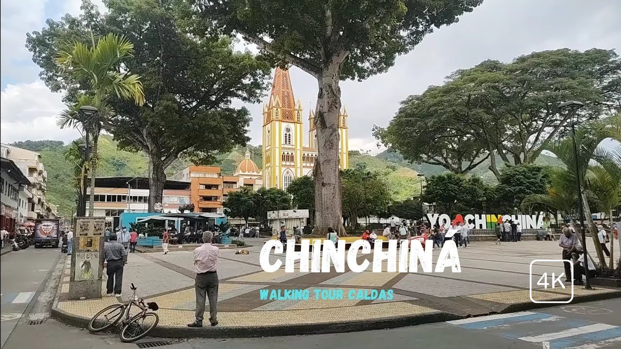 Chinchiná, Caldas 🇨🇴 ☕ la taza de café más grande del mundo ASMR Walking Sin Destino