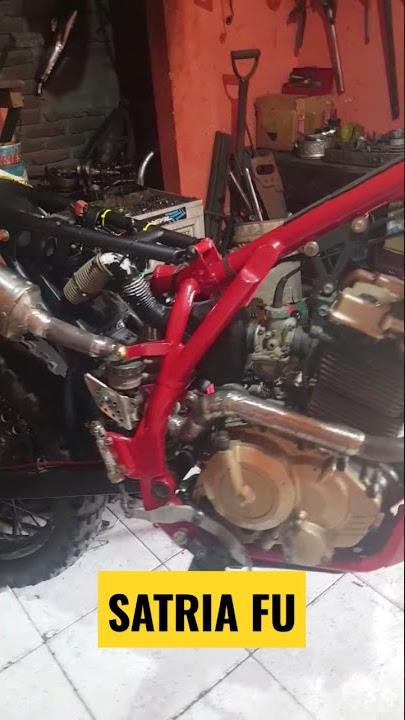 Satria Fu rasa KLX terbaru 2021 #shorts #shortsvideo