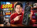 My fastest gaming PC, ever – 5090 + 9800X3D