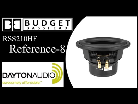 Dayton Audio 8 inch Reference Woofer Flex