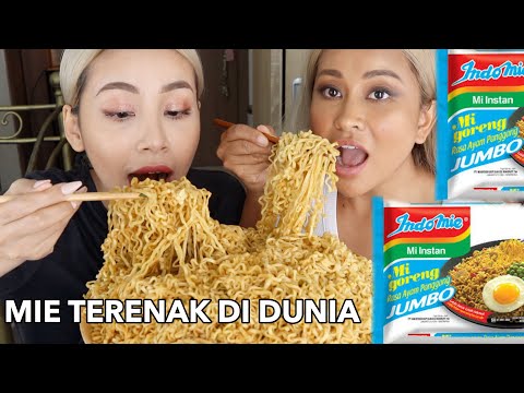 HARI KE 8 MAKAN MIE INSTAN INDOMIE MIE KRTING AYAM PANGGANG. 