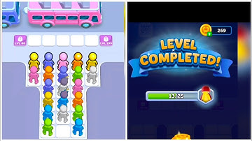 Bus jam Level 61 Walkthrough Solution 
