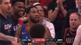 Denver Nuggets vs Portland Trail Blazers - Game 3 - Full 2nd Overtime | 2019 NBA Playoffs