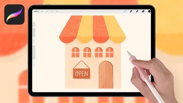 How I Use Procreate | Sketching Pencil Brush Demo