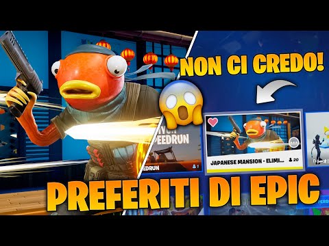 PRIMO ITALIANO CON UNA MAPPA NEI PREFERITI DI EPIC! FORTNITE ITA
