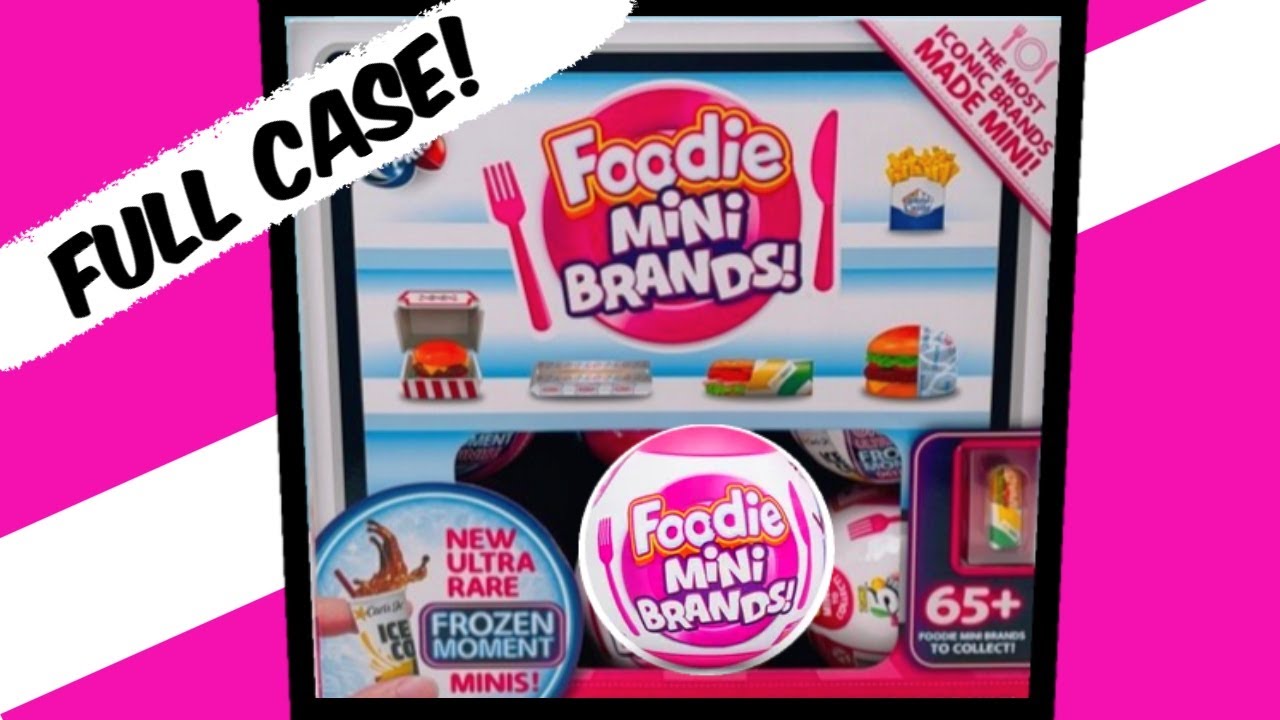 Let's unbox and then fill the @Mini Brands Foodie Collectors Case! 🍔