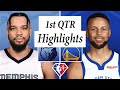 Golden State Warriors vs. Memphis Grizzlies Full Highlights 1st QTR | 2022 NBA Playoffs