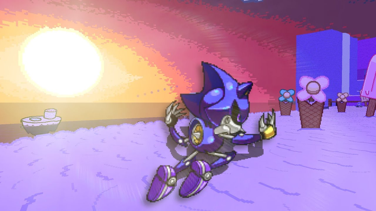 Sonic Robo Blast 2 - Cosmic Metal Sonic (or Cosmetal) 