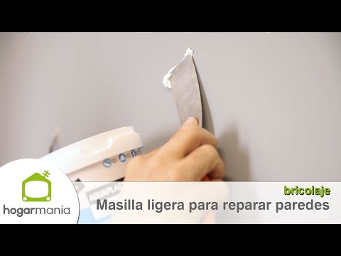 Video: Tipos de masilla para paredes